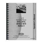 183907 | Operator's Manual | Ford 2810 2910 3910 4610 |