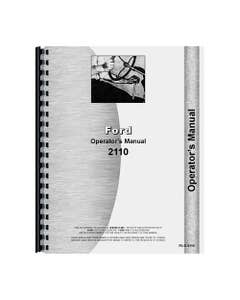 184899 | Operator's Manual | Ford 2110 |