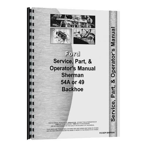 185415 | Operator's Manual | Ford 2N 8N 9N | Massey Ferguson TO20 TO30 54A |