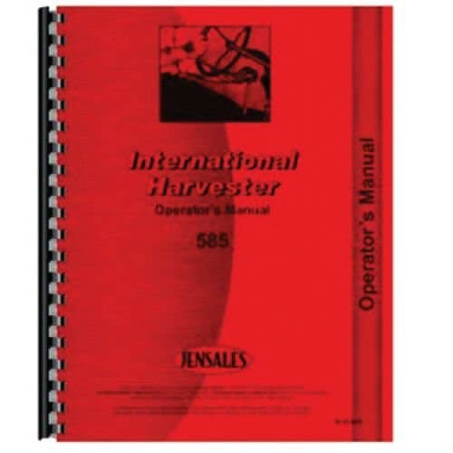 125029 | Operator's Manual | International | Farmall | IH 585 |