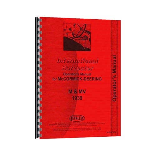 184182 | Operator's Manual | International | Farmall | IH M |