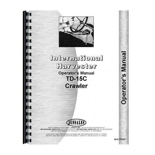 184841 | Operator's Manual | International | Farmall | IH TD15 TD15 |