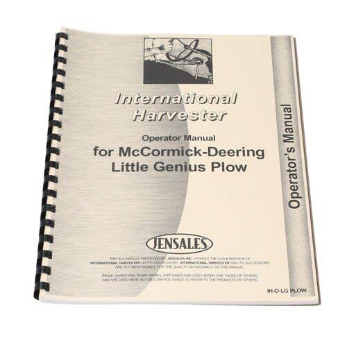 191111 | Operator's Manual | International | Farmall | IH 8 |