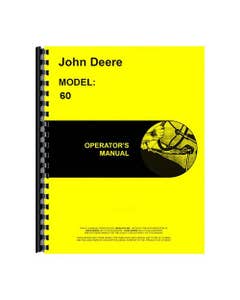 185046 | Operator's Manual | John Deere 60 |