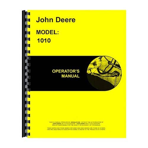 185487 | Operator's Manual | John Deere 1010 1010 |