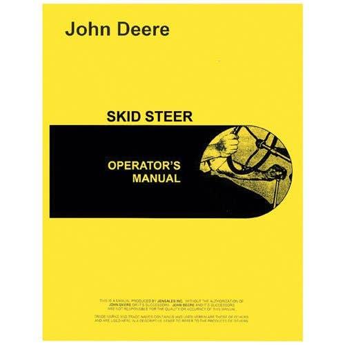 Operator's Manual fits John Deere 60 OMGA11317 OMM77702A8 Operator's Manual fits John Deere 60 OMGA11317 OMM77702A8