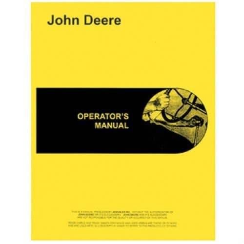 125051 | Operator's Manual | John Deere 850 850 950 950 |  | OMR68993