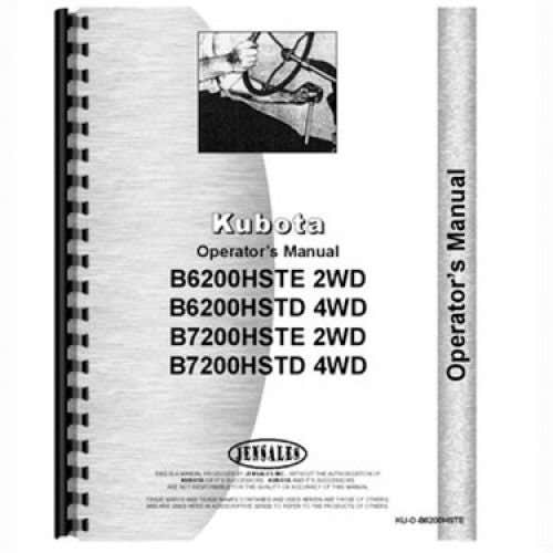 125074 | Operator's Manual | Kubota B6200 B6200 B7200 B7200 |