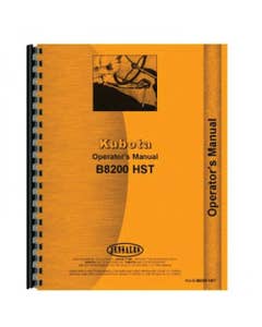 125084 | Operator's Manual | Kubota B8200 |