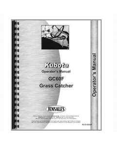 125095 | Operator's Manual | Kubota GC60F |