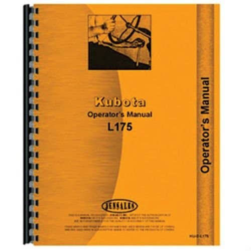 125098 | Operator's Manual | Kubota L175 |