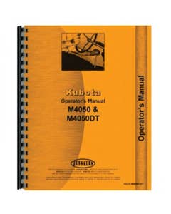 125142 | Operator's Manual | Kubota M4050 M4050 |
