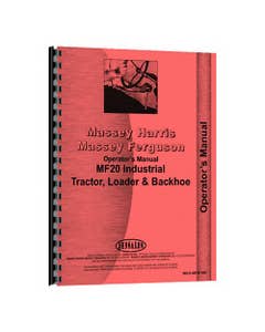 184319 | Operator's Manual | Massey Ferguson 20 20 |
