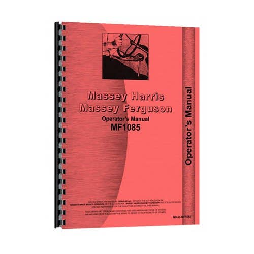 185018 | Operator's Manual | Massey Ferguson 1085 |