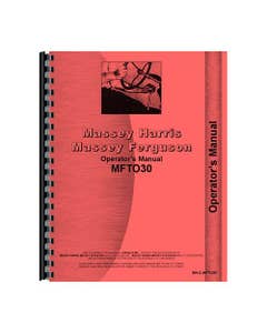 185229 | Operator's Manual | Massey Ferguson TO30 |