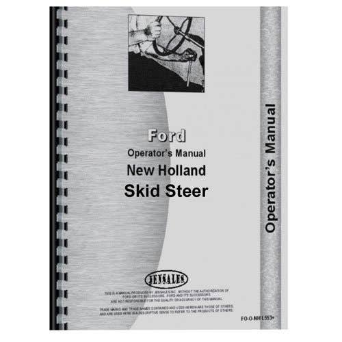 Operator's Manual fits New Holland L775 Operator's Manual fits New Holland L775