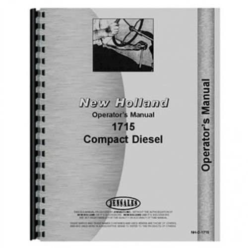 125021 | Operator's Manual | New Holland 1715 |