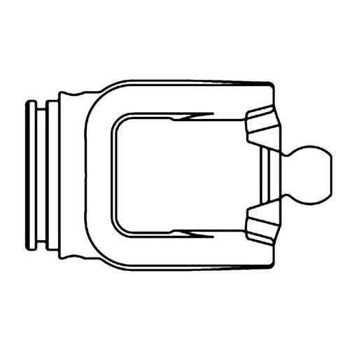 192659 | Outer Profile Yoke - 80° CV | New Holland 411 412 415 | Vermeer 554XL 555XL 604XL 605XL |  | 8905828 | 507534007 | 9805828 | W341587 | 35.14.10