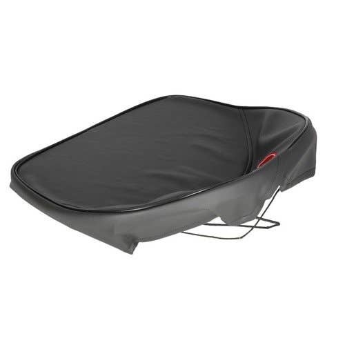 115058 | Pan Seat | 19" Cushion with Ford Logo | Vinyl | Black | Ford Dexta NAA Super Dexta 2N 8N 9N 501 541 600 601 611 620 621 630 631 640 641 650 651 660 661 671 681 700 701 740 741 771 800 801 820 840 850 851 860 861 871 881 900 901 |  | 8N401BLKGV
