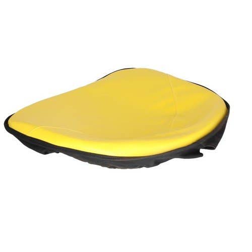 101356 | Pan Seat | 19" Deluxe Cushion | Vinyl | Yellow | John Deere A B D G GH GN GW H L 45 780 1010 1010 1020 2020 2020 2030 |
