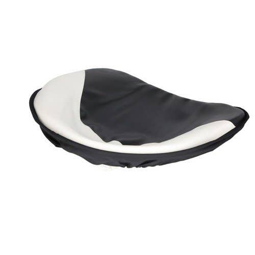101360 | Pan Seat | 21" Deluxe Cushion | Vinyl | White and Black | Allis Chalmers B C CA D10 D12 D14 D15 D17 D19 D21 G WC WD WD45 | CockShutt / CO OP 20 30 550 560 570 | International | Farmall | IH A B C Cub Lo-Boy H M MD Super C Super H Super M |