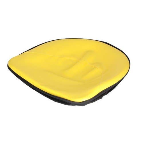 101362 | Pan Seat | 21" Deluxe Cushion | Vinyl | Yellow | John Deere A B D G GH GN GW H L 45 780 1010 1010 1020 2020 2020 2030 |