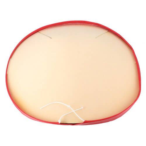 178155 | Pan Seat Cover - Tie On | Red/White |