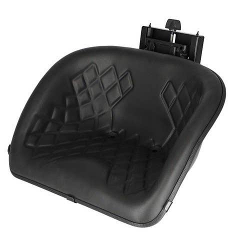 101394 | Pan Seat | Deep Bucket | Vinyl | Black | New | Universal |