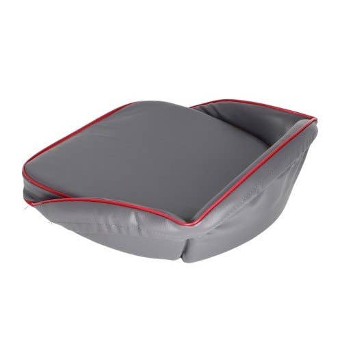 126876 | Pan Seat Deluxe Cushion with Ferguson Script | Vinyl | Gray | Massey Ferguson TE20 TEA20 TO20 TO30 TO35 |