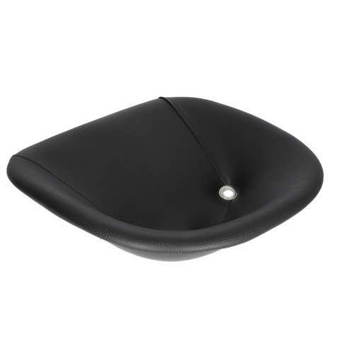 101377 | Pan Seat | Padded Steel | Vinyl | Black |