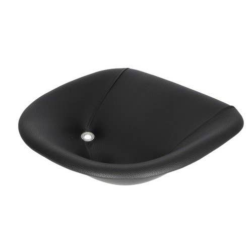 101377 | Pan Seat | Padded Steel | Vinyl | Black |