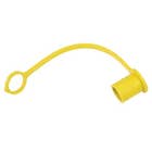 120891 | Parker 5209-4M-YE Hydraulic Dust Cap | Yellow | Rubber |