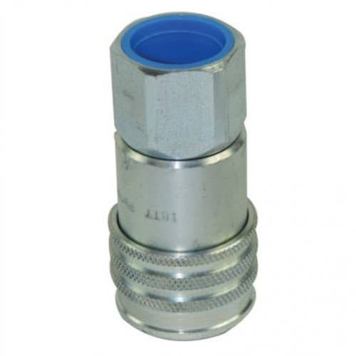 154906 | Parker FEM-501-12FO-NL Hydraulic Quick Coupler | Female | 1/2" | Flat Face | 3675 PSI | Bobcat 773 863 873 963 | Gehl 4640 4840 5640 6640 | John Deere 325 328 332 | Volvo MC90 |
