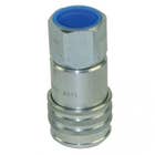 154906 | Parker FEM-501-12FO-NL Hydraulic Quick Coupler | Female | 1/2" | Flat Face | 3675 PSI | Bobcat 773 863 873 963 | Gehl 4640 4840 5640 6640 | John Deere 325 328 332 | Volvo MC90 |