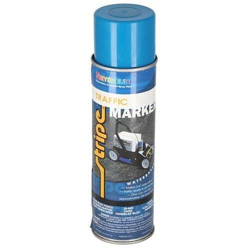 118405 | Parking Lot Striping Paint | Blue | Aerosol |