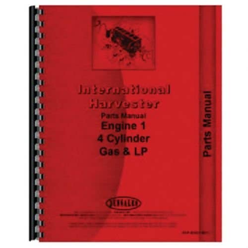 Parts Manual fits International 444 454 464 574 2444 2500A 3514 2400B 2500B 2544 500 2405B 2410B 2505B 2510B 3400A 4500B 8000 544 C153 C175 C200 140 