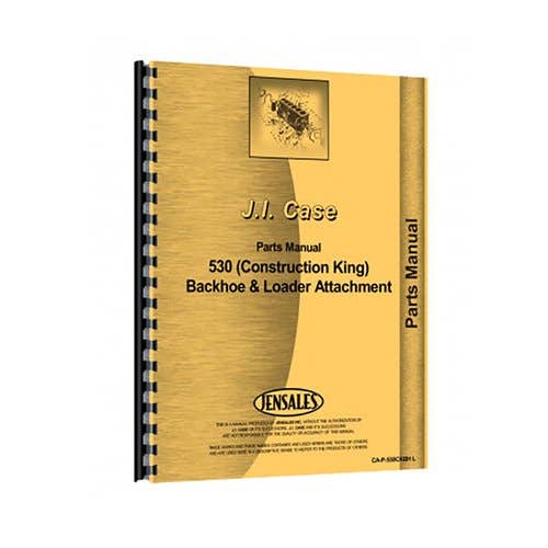 183804 | Parts Manual | Case 530CK 530CK |