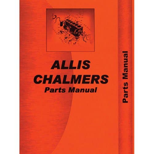 Parts Manual fits Allis Chalmers G Parts Manual fits Allis Chalmers G