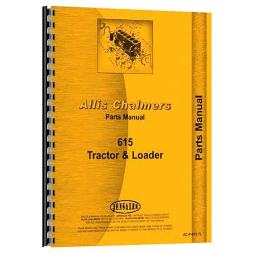 184484 | Parts Manual | Allis Chalmers 615 615 |