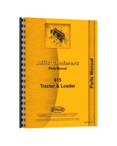 184484 | Parts Manual | Allis Chalmers 615 615 |