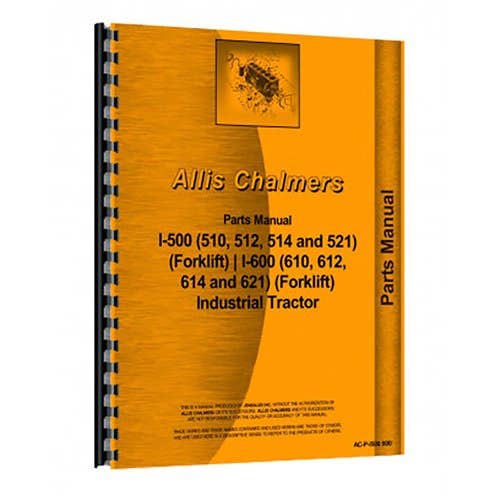 191095 | Parts Manual | Allis Chalmers I600 I600 |