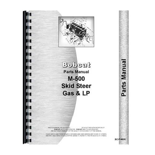 125595 | Parts Manual | Bobcat M500 500 |