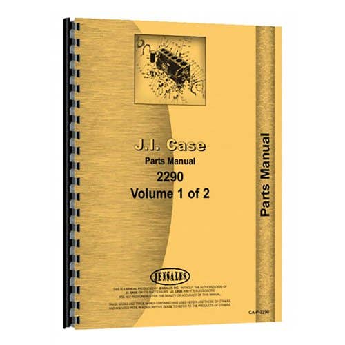 Parts Manual fits Case 2290 Parts Manual fits Case 2290