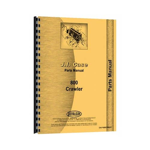 184480 | Parts Manual | Case 800 800 |