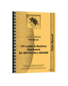 184938 | Parts Manual | Case 310 |