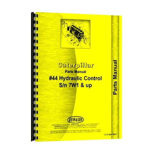 187522 | Parts Manual | Caterpillar D4 D4 D6 D6 D7 D7 |