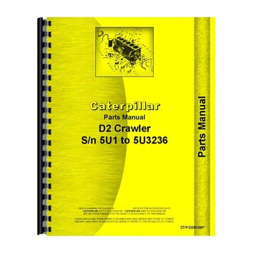 190758 | Parts Manual | Caterpillar D2 D2 |