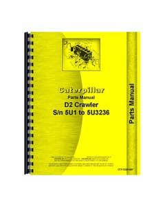 190758 | Parts Manual | Caterpillar D2 D2 |