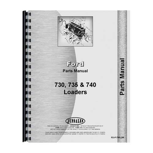 184612 | Parts Manual | Ford 730 735 |