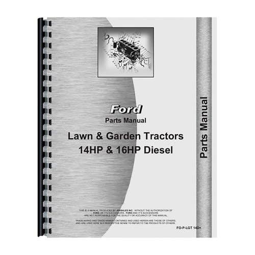 184955 | Parts Manual | Ford LGT14D LGT16D |
